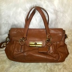 Coach Leather Satchel Bag